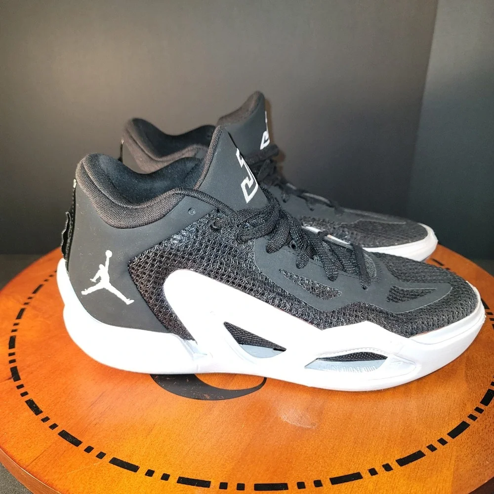 Jordan Tatum 1 St. Louis Black White Basketball Shoes DZ2863-001 Mens 8.5